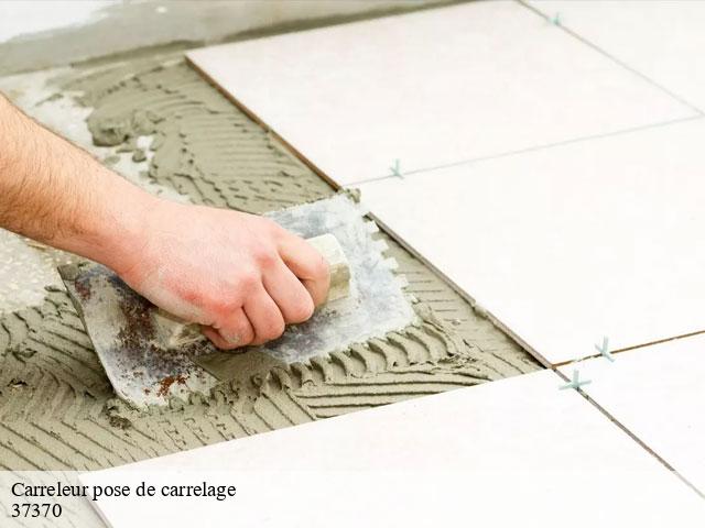 Carreleur pose de carrelage  37370